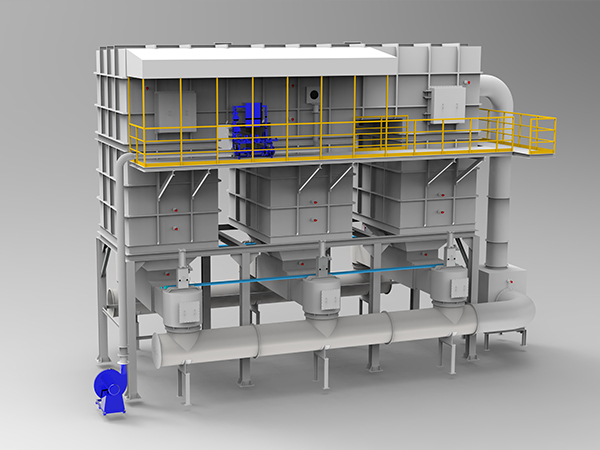 三塔蓄热式氧化装置(RTO)